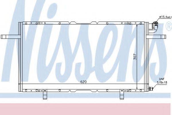 NISSENS 94686 Конденсатор, кондиционер