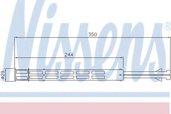 NISSENS 95502 Осушитель, кондиционер