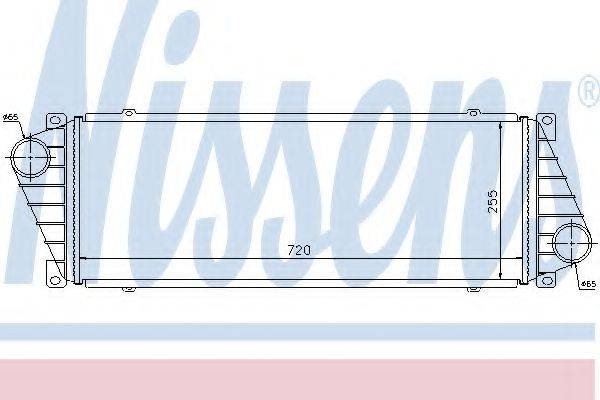 NISSENS 96842 Интеркулер