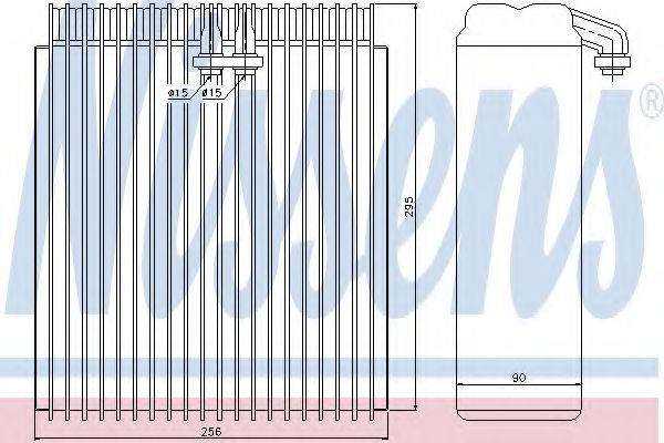 NISSENS 92115 Испаритель, кондиционер
