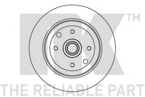 NK 203616 Тормозной диск