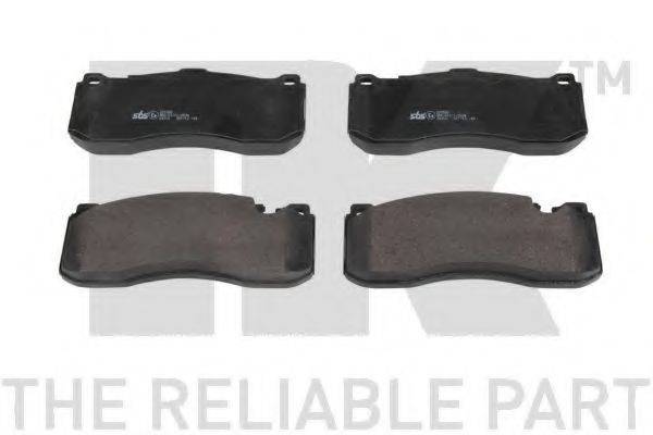 NK 221560 Комплект тормозных колодок, дисковый тормоз