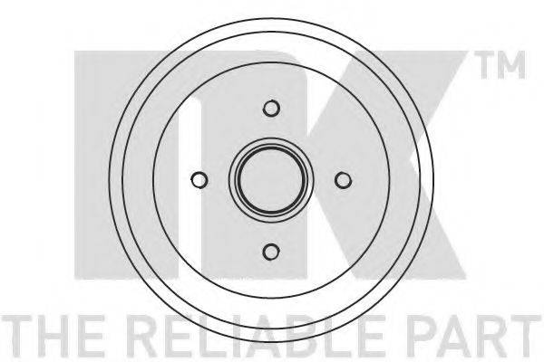 NK 252546 Тормозной барабан