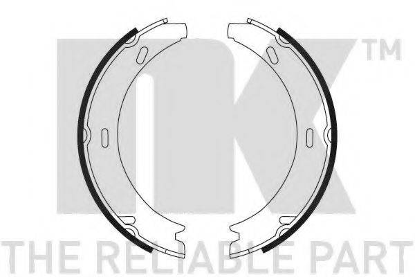 NK 2733552 Комплект тормозных колодок, стояночная тормозная система