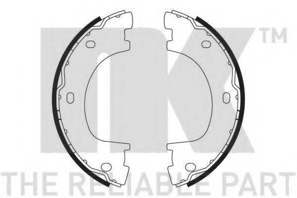 NK 2733773 Комплект тормозных колодок, стояночная тормозная система