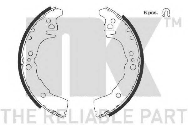 NK 2745795 Комплект тормозных колодок