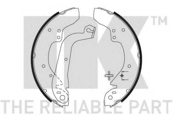 NK 2799374 Комплект тормозных колодок