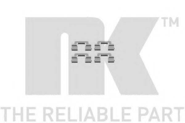 NK 79191703 Комплектующие, колодки дискового тормоза