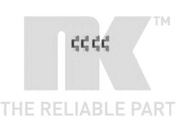 NK 79301714 Комплектующие, колодки дискового тормоза