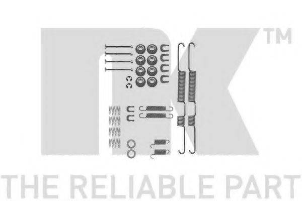 NK 7999698 Комплектующие, тормозная колодка