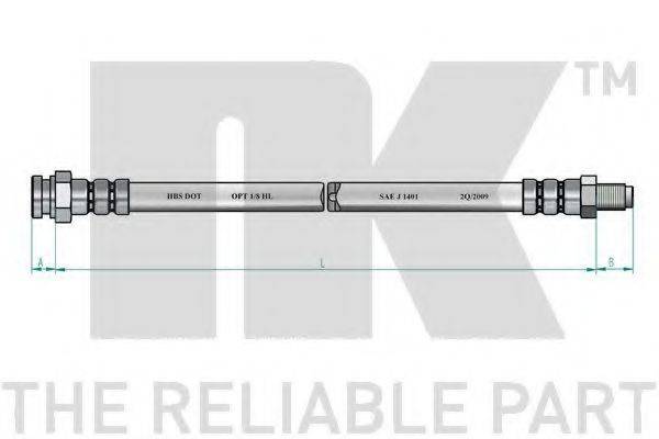 NK 859909 Тормозной шланг