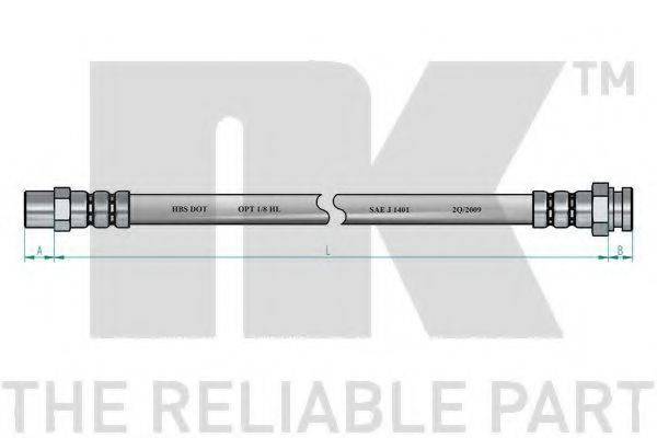 NK 854789 Тормозной шланг