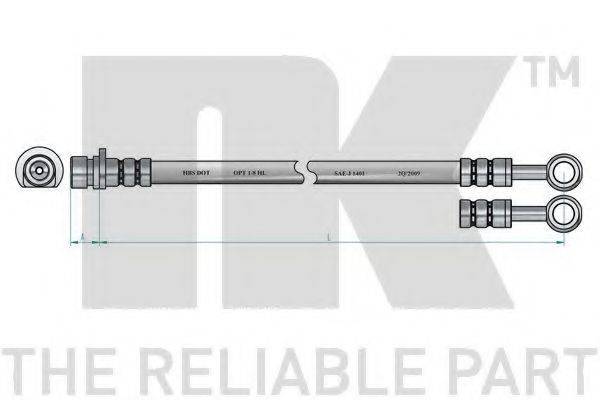 NK 852666 Тормозной шланг