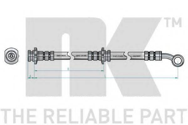 NK 852236 Тормозной шланг