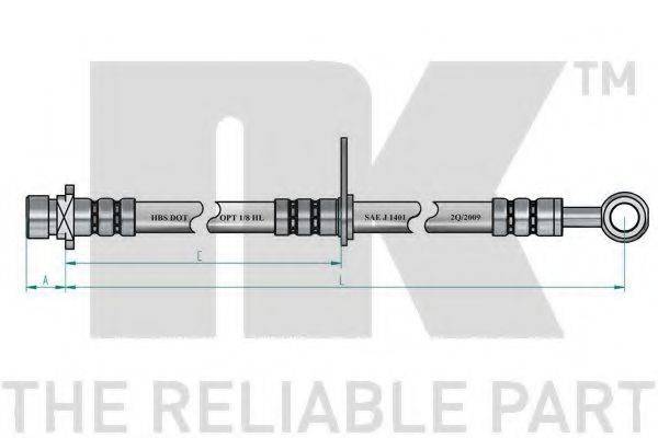 NK 852649 Тормозной шланг