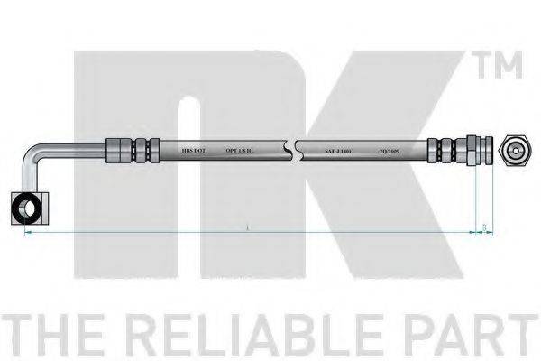 NK 853504 Тормозной шланг