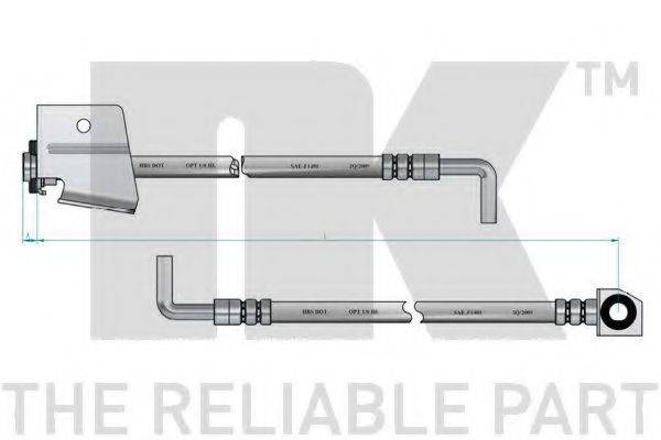 NK 859312 Тормозной шланг
