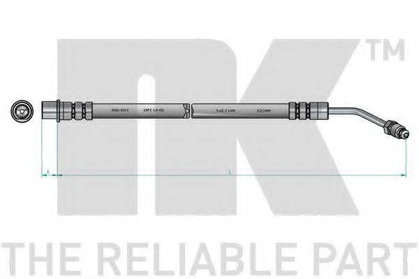 NK 853750 Тормозной шланг