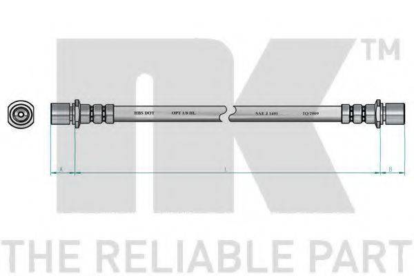 NK 854415 Тормозной шланг