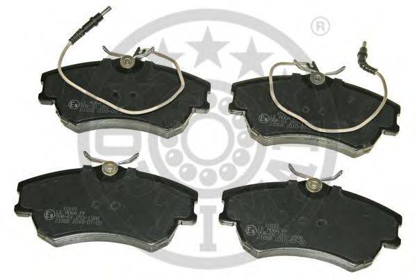 OPTIMAL 10181 Комплект тормозных колодок, дисковый тормоз