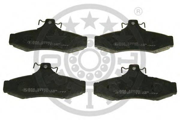 OPTIMAL 10220 Комплект тормозных колодок, дисковый тормоз
