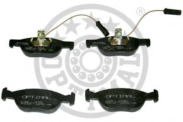 OPTIMAL 12069 Комплект тормозных колодок, дисковый тормоз