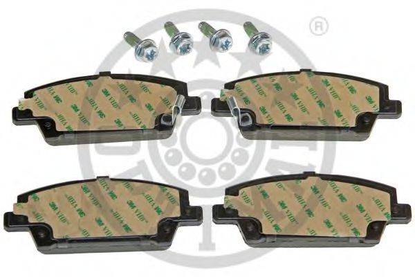 OPTIMAL 12386 Комплект тормозных колодок, дисковый тормоз