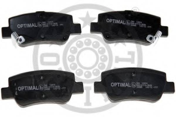 OPTIMAL 12414 Комплект тормозных колодок, дисковый тормоз