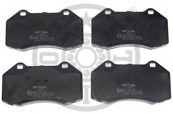OPTIMAL 12474 Комплект тормозных колодок, дисковый тормоз