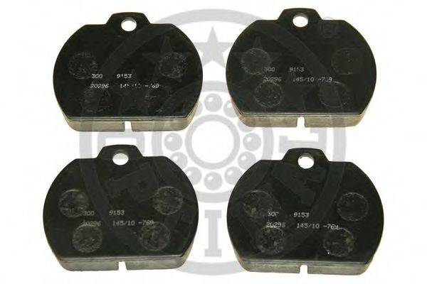 OPTIMAL 9153 Комплект тормозных колодок, дисковый тормоз