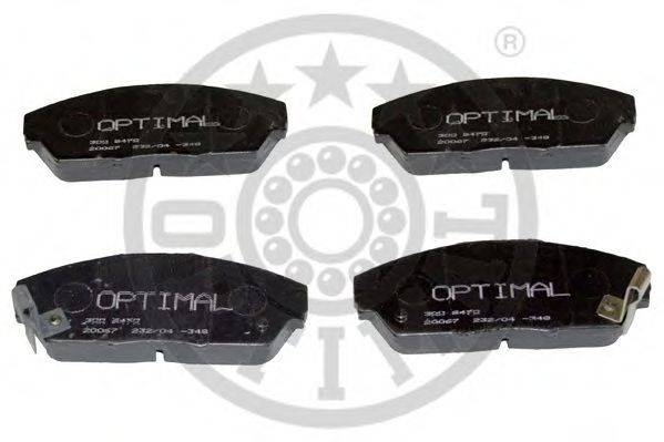 OPTIMAL 9470 Комплект тормозных колодок, дисковый тормоз