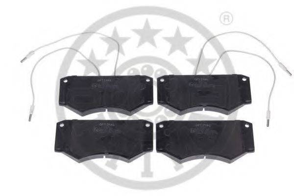 OPTIMAL 9523 Комплект тормозных колодок, дисковый тормоз