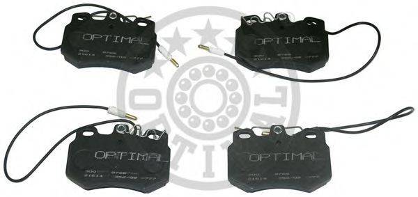 OPTIMAL 9766 Комплект тормозных колодок, дисковый тормоз