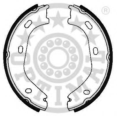 OPTIMAL BB0580 Комплект тормозных колодок