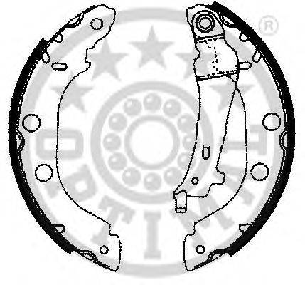 OPTIMAL BB4150 Комплект тормозных колодок