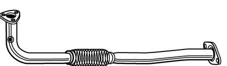 WALKER 04313 Труба выхлопного газа