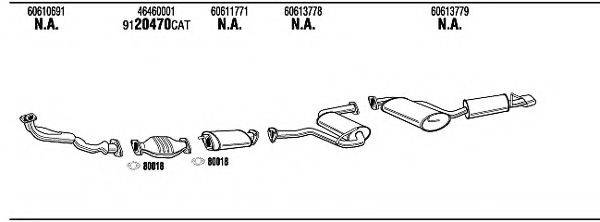 WALKER AR10032B Система выпуска ОГ