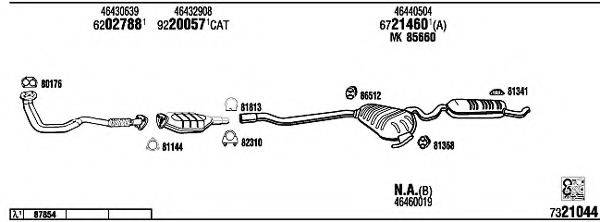 WALKER FI71000A Система выпуска ОГ