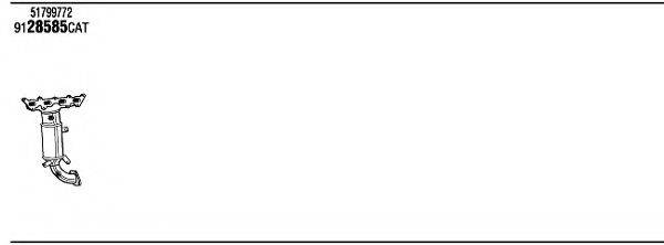 WALKER FIK09302A Система выпуска ОГ