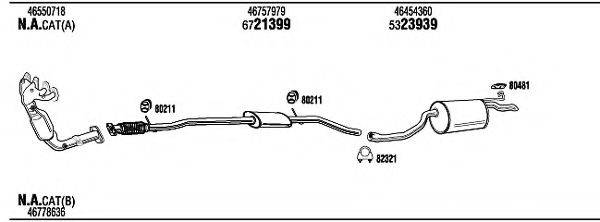 WALKER FIK12752A Система выпуска ОГ