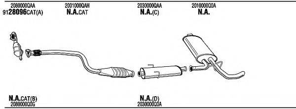 WALKER NIH16950A Система выпуска ОГ