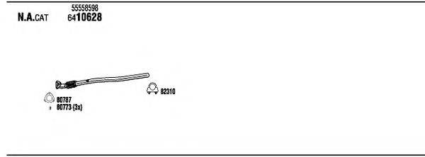 WALKER OPK30933 Система выпуска ОГ