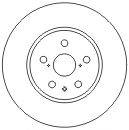 MAPCO 25560 Тормозной диск