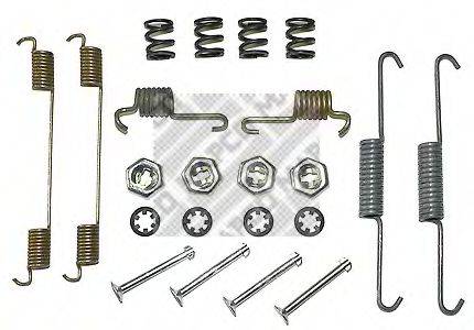 MAPCO 9157 Комплектующие, тормозная колодка