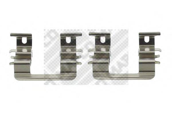 MAPCO 9317 Комплектующие, колодки дискового тормоза