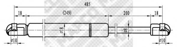 MAPCO 91603