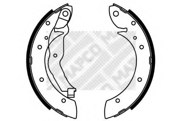 MAPCO 8130 Комплект тормозных колодок