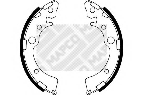 MAPCO 8523 Комплект тормозных колодок