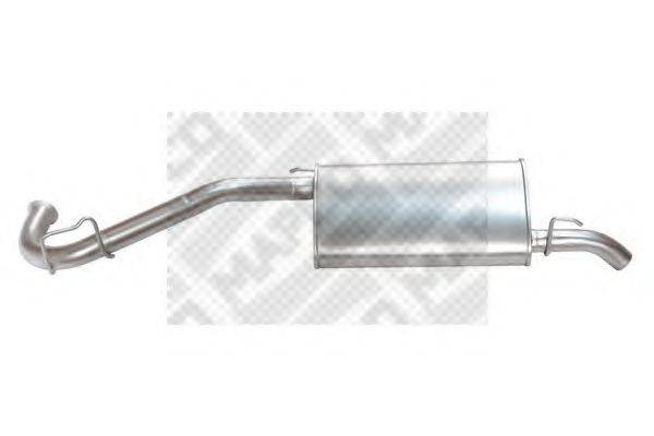MAPCO 30136 Глушитель выхлопных газов конечный