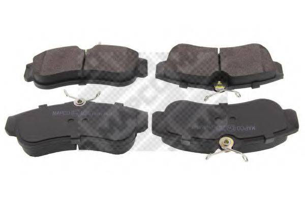 MAPCO 6344 Комплект тормозных колодок, дисковый тормоз